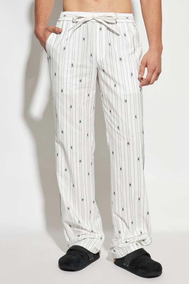 Dolce & Gabbana Striped pattern trousers | Men's | Vitkac